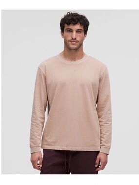 lululemon Heavyweight cotton long sleeve *enzyme dye Large